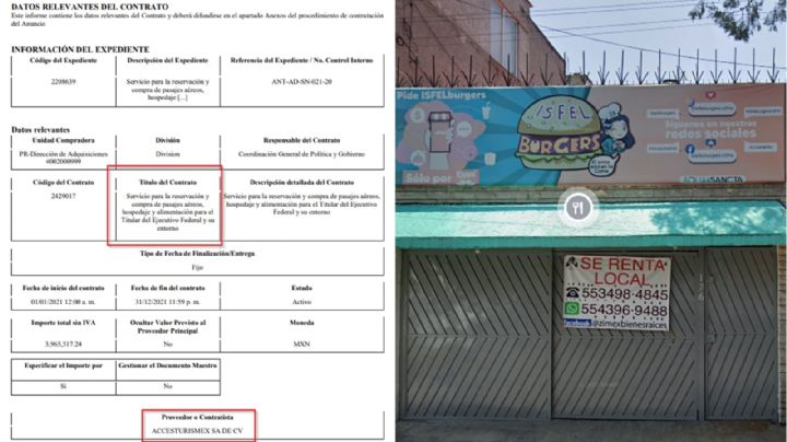Local de hamburgesas de Violeta Isfel vinculado con empresa “fantasma”