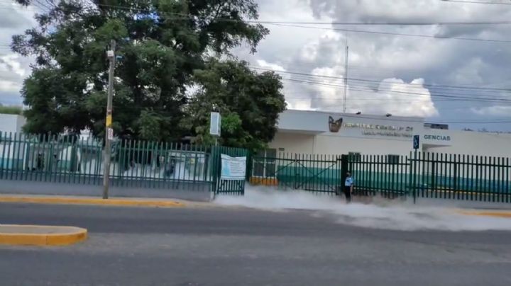 Alarma fuga de oxígeno en IMSS Huejutla; empleados dijeron que era procedimiento