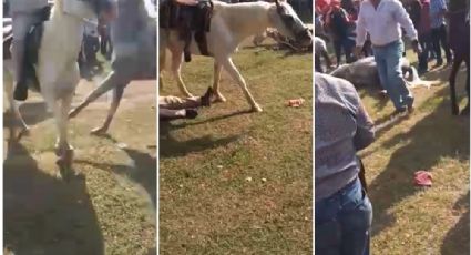 VIDEO: Muere jinete durante carrera de caballos en hipódromo improvisado en Tabasco