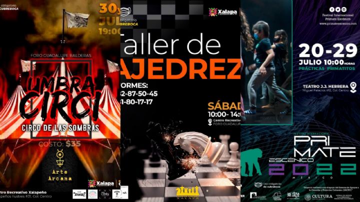 ¿De vacaciones en Xalapa? Conoce la cartelera cultural