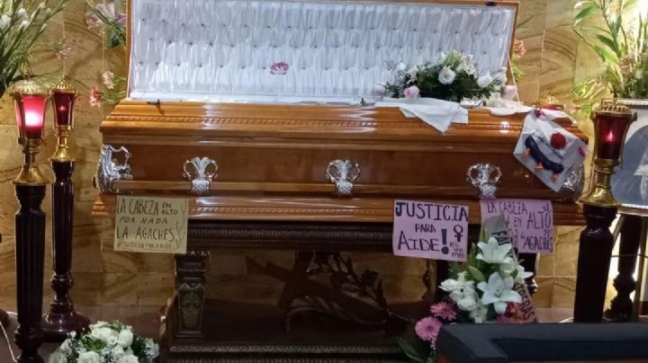 Mientras se celebraba la Guelaguetza, Aidé, víctima de feminicidio era enterrada