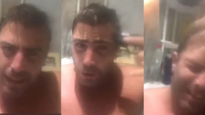 VIDEO: Empresario amenaza con un balazo a su expareja; tiene historial violento