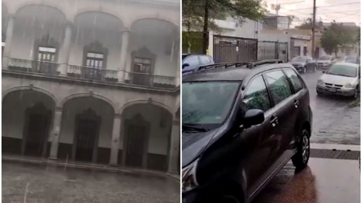 VIDEOS: Lluvias en Nuevo León regresan "bien macizo" en medio de crisis del agua