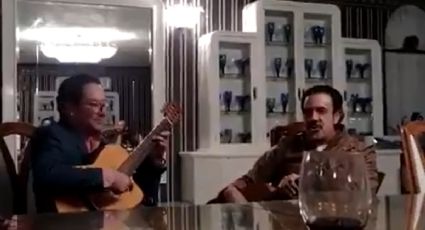 Un gober versátil: Fayad sorprende cantando Las Mañanitas con todo y guitarra