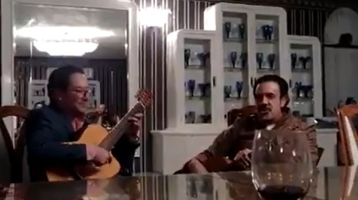Un gober versátil: Fayad sorprende cantando Las Mañanitas con todo y guitarra