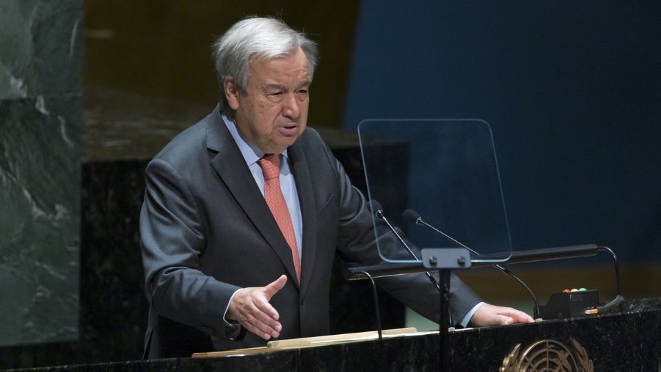 Antonio Guterres, secretario general de la ONU. Foto: EFE