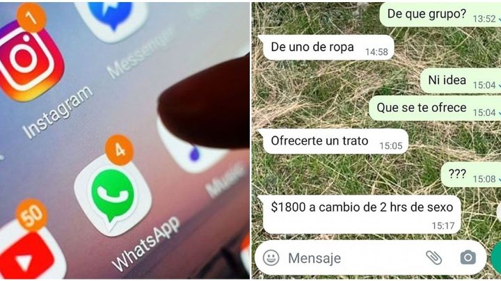 ¡Cuidado mujeres! En grupos de ventas, hombre contacta para pedir sexo