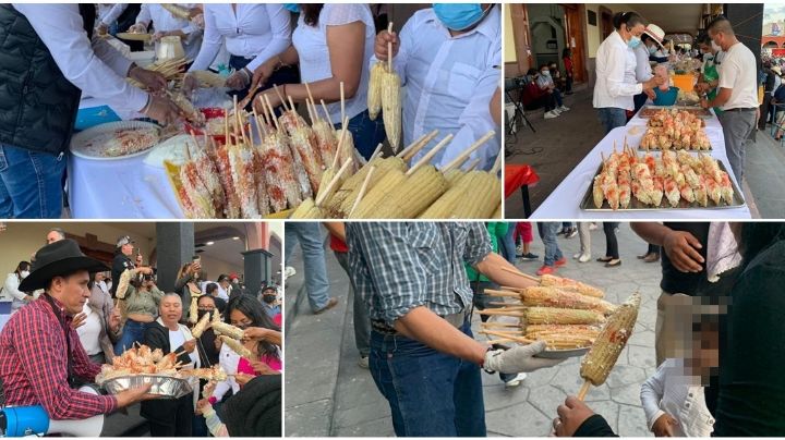 FOTOS | ¿Con qué chile pediste? Alfajayucan bate récord al regalar 4 mil elotes; aún puedes ir al festival