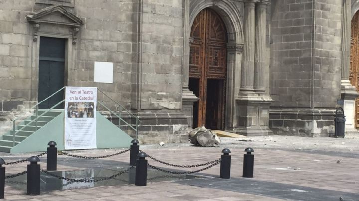 Rescatan, 5 años tarde, la Catedral Metropolitana; hay 122 iglesias dañadas por sismos
