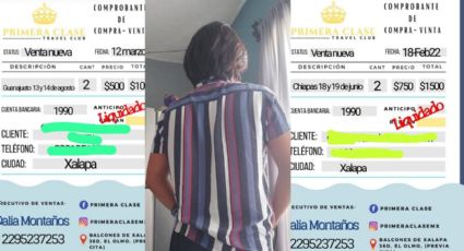 "Quiero mi dinero", denuncian estafa en agencia de viajes en Veracruz