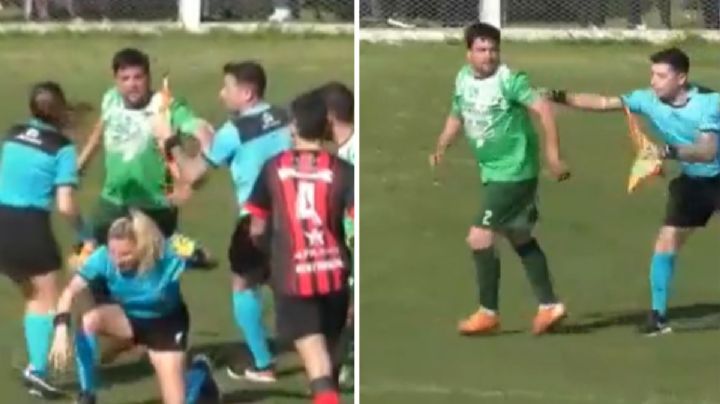 VIDEO: Futbolista golpea a mujer árbitro; su masculinidad tóxica no soportó