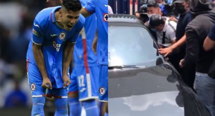 Afición revienta huevo a Uriel Antuna y amenaza a jugadores, tras entrenamiento de Cruz Azul