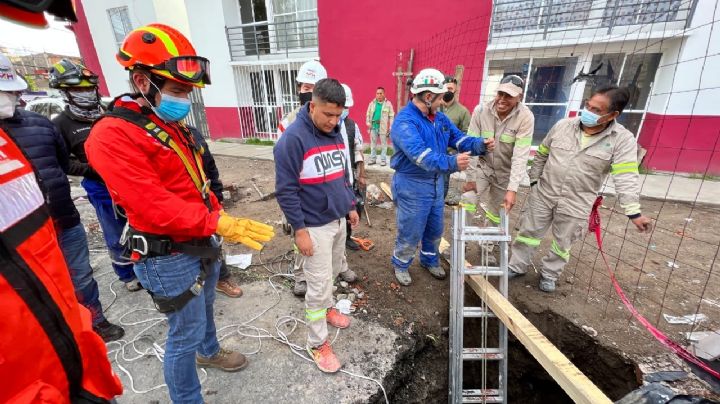 No es un hoyito, es una caverna, debajo de Ciudad del Bienestar: Tabe