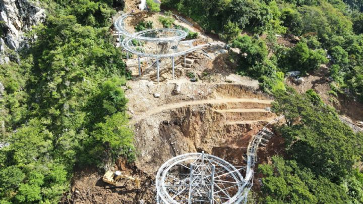 ¿Te subirías? Este es el tobogán de la montaña en Orizaba