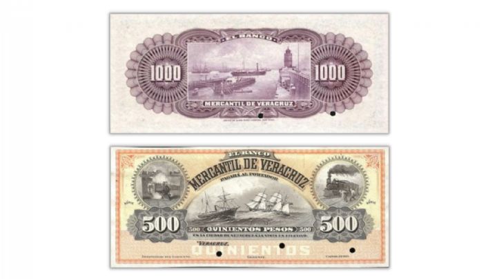 ¿Tienes estos billetes de Veracruz? Podrían ser coleccionables