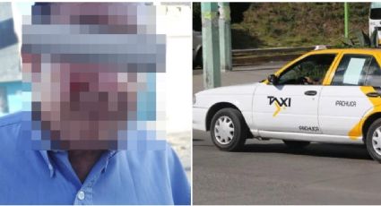 Taxista cachetea a abuelito por reclamar cobro excesivo en Pachuca