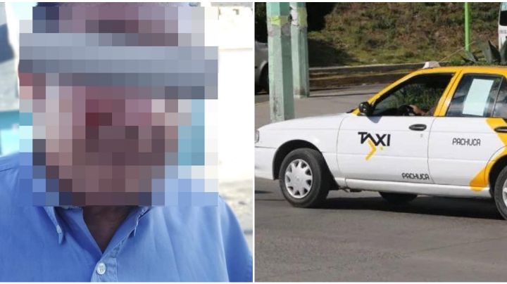 Taxista cachetea a abuelito por reclamar cobro excesivo en Pachuca