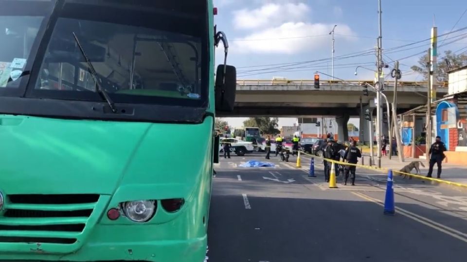 Las autoridades lograron detener al conductor del camión y fue presentado ante el MP.