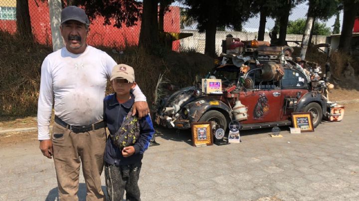 El Vocho Rat de Metepec que muestra a los jóvenes objetos del pasado