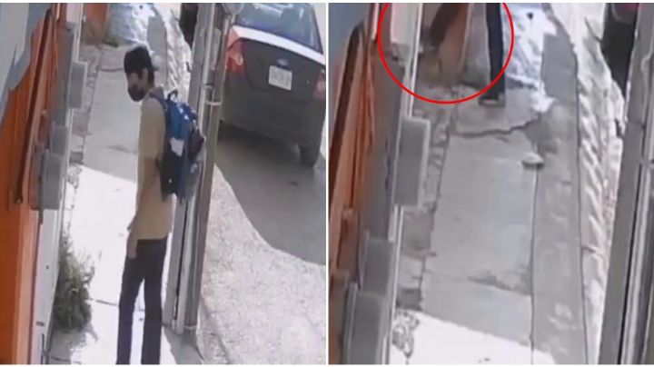 VIDEO | Ni los medidores de agua se salvan, así se los roban en La Reforma