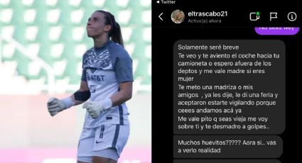 Renata Masciarelli, portera del América Femenil, recibe amenazas de muerte