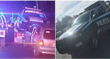 En persecución por evadir alcoholímetro, patrulla impacta contra vehículo