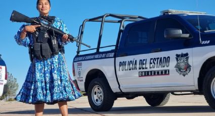 Liliana, mujer rarámuri, se convierte en policía de Chihuahua