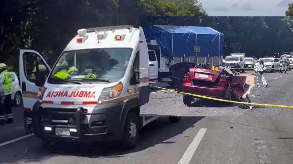 Muerto el conductor, la camioneta se estrelló contra un auto Aveo color rojo, donde viajaban al menos dos personas. El conductor de ese vehículo resultó lesionado, mientras que el copiloto perdió la vida