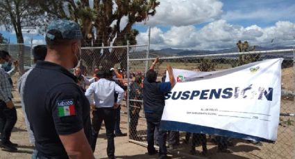 Con operativo policíaco, colocan sellos de suspensión al relleno sanitario El Huixmí