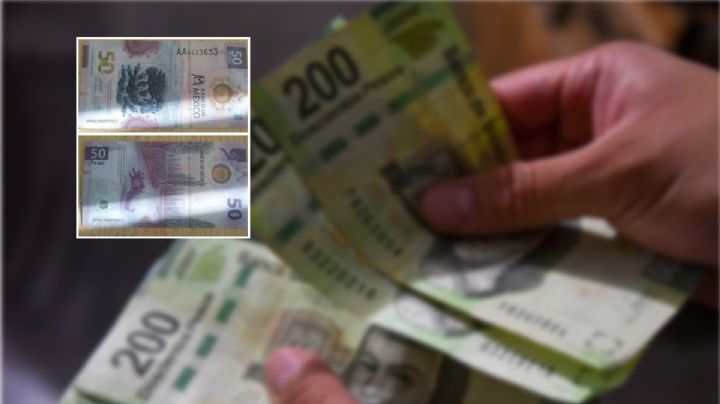 Este es el billete de 50 pesos que puedes vender en 25 mil por tener estas dos letras