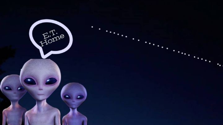 ¡Los marcianos llegaron ya! ¿Qué fueron las luces que se vieron en el cielo?