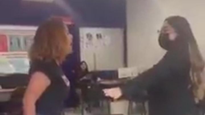 VIDEO | Mujer destroza oficinas de Autofin en Pachuca por su dinero