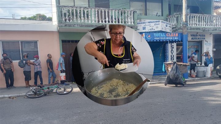 Comedor comunitario ayuda a sobrellevar pobreza a José en Veracruz