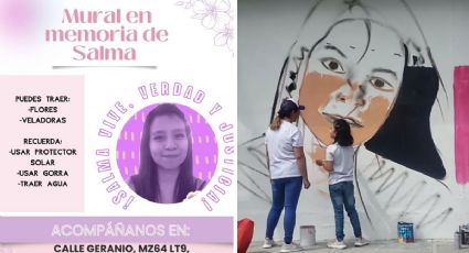 “¿Qué es la justicia?”; realizan mural en memoria de Salma Correa