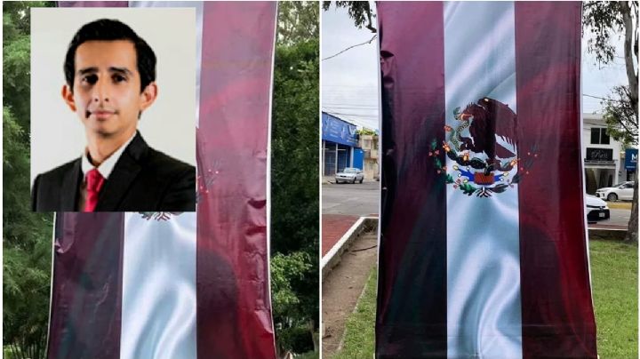 ¿Quién es Mario Javier Figueroa, quien puso los colores de Morena a la bandera?