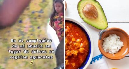 ¡Y ponle aguacate! Mujer regala "oro verde" en fiesta de cumpleaños