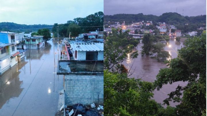 VIDEO: Se desborda río Cotaxtla; vigilan cauce en Boca del Río y Medellín