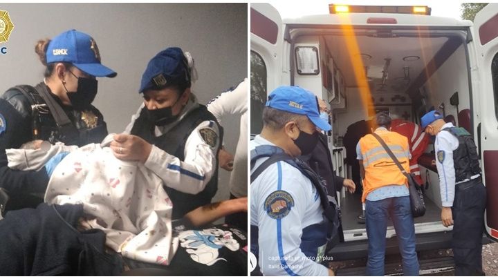 Nace tercer bebé del año en el Metro, ¿se llamará Rosario?