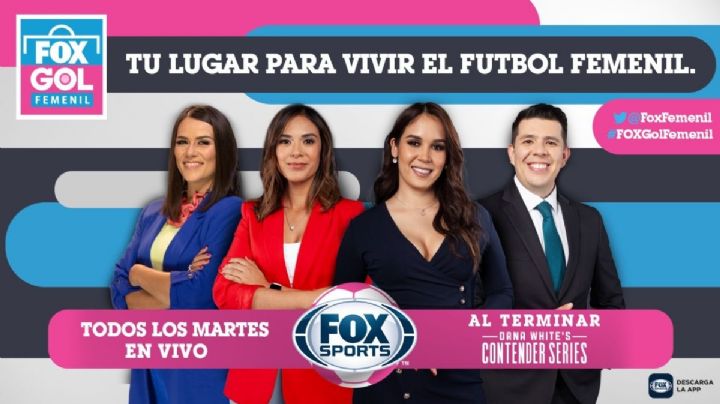 La efervescencia del futbol femenil llega a la pantalla con “Fox Gol Femenil”