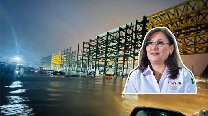 Dos Bocas no se inunda: responde Nahle tras fotos de refinería