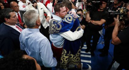 Revelan qué le dijo El Canelo Álvarez a Golovkin cuando se abrazaron tras la pelea