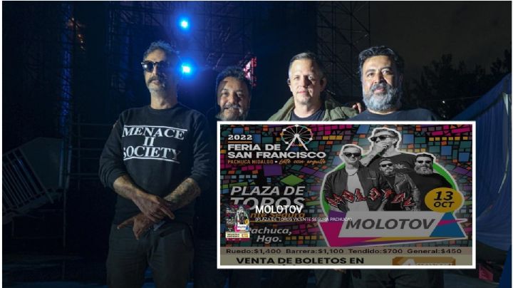 ¡Atención! Molotov viene a Pachuca, cómo y cuándo verlo