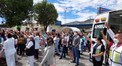 En Hospital de Pachuca recuerdan a fallecidos de los sismos de 1985 y 2017