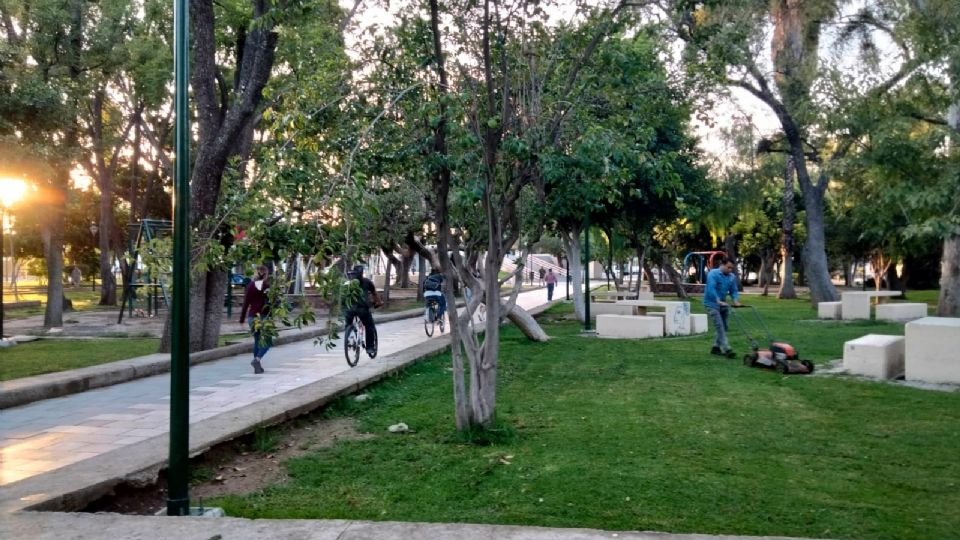 Deportes, recreación, salud y sanación es lo que brinda el Parque Hidalgo a sus visitantes. Aunque cuidado por las noches por aquello de los asaltos.