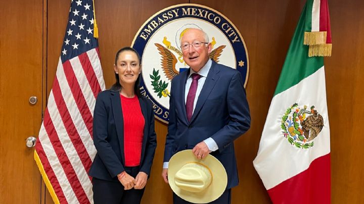 Ken Salazar: “Presidenta Sheinbaum”