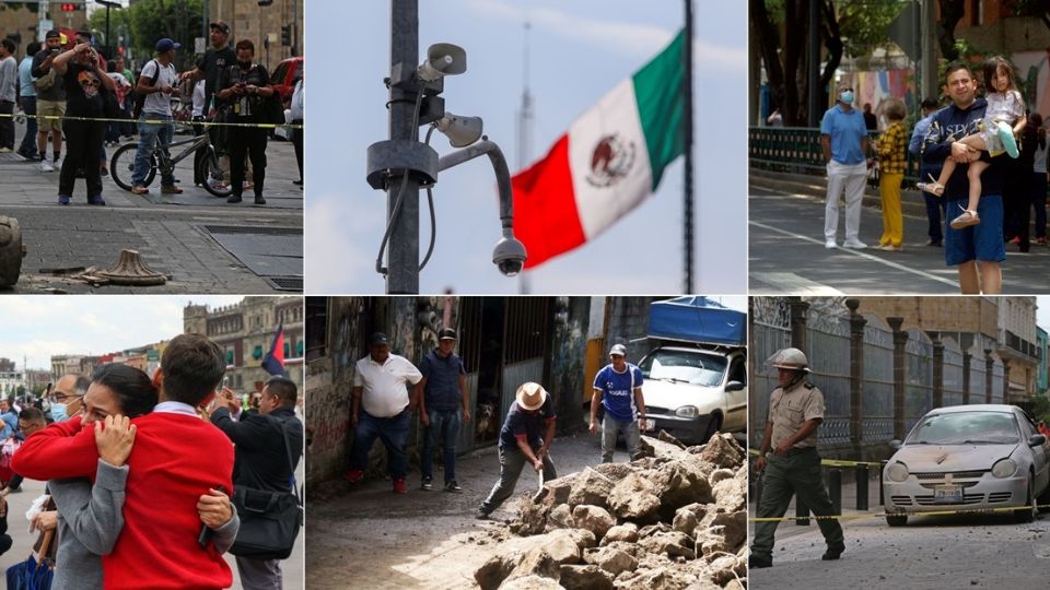 CDMX, Colima, Michoacán, San Luis Potosí y Jalisco fueron algunos de los estados que sintieron con intensidad el temblor de este 19 de septiembre y los videos compartidos son espectaculares y terroríficos
