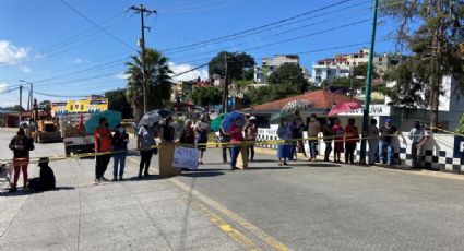 Con manifestación bloquean acceso a Xalapa para exigir obra pluvial