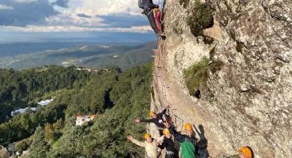 Vía Ferrata: 3 horas de adrenalina, puentes colgantes, tirolesas y más en Hidalgo ¿te atreves?