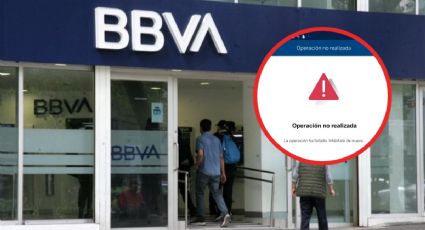 Se cae app de BBVA; usuarios reportan fallas