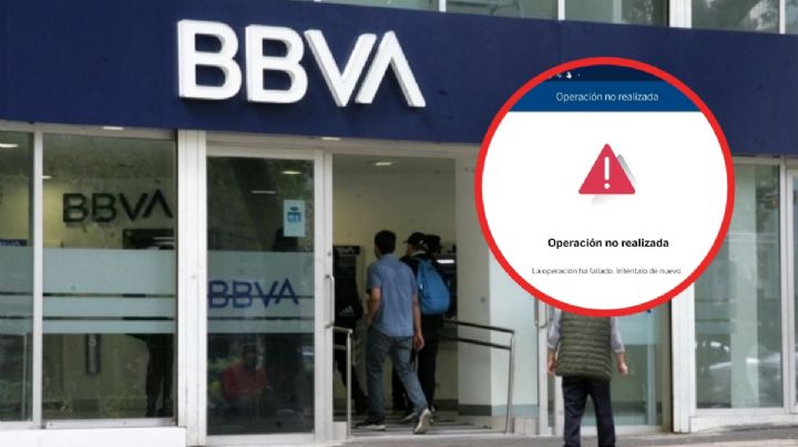 Se cae app de BBVA; usuarios reportan fallas